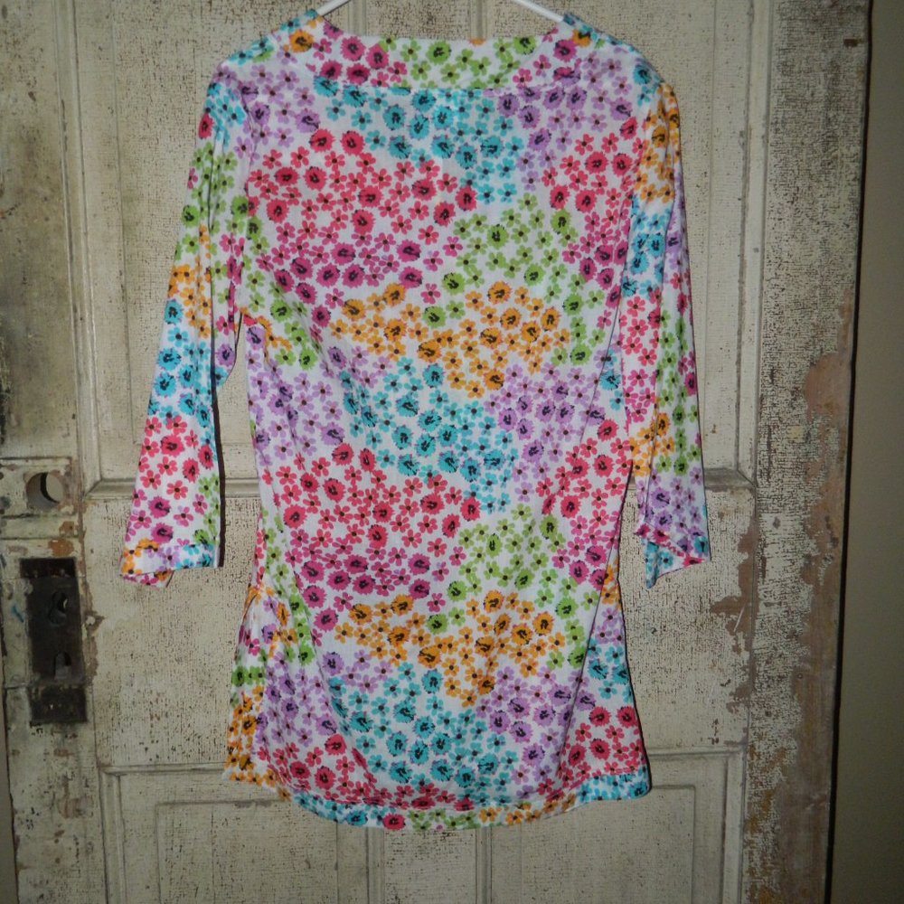 All For Color Boutique Tunic Size Large  (D2) - Picture 4 of 4